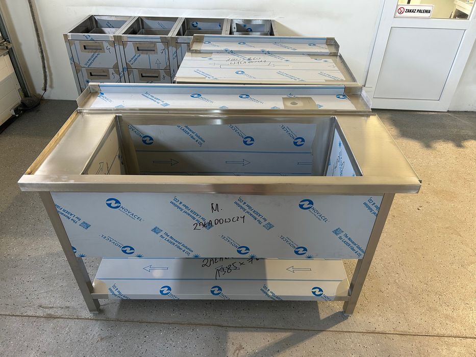 Zlew załadowczy/ wyładowczy z półka NOWY