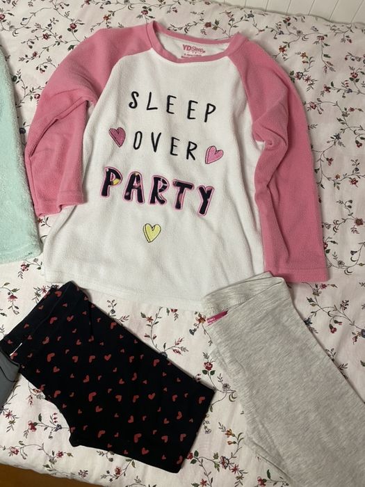 Pijamas/leggins 5/6 anos