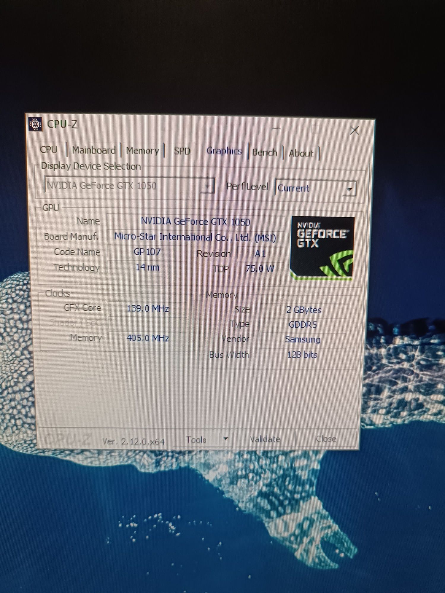 Karta graficzna GTX 1050 2GB OC