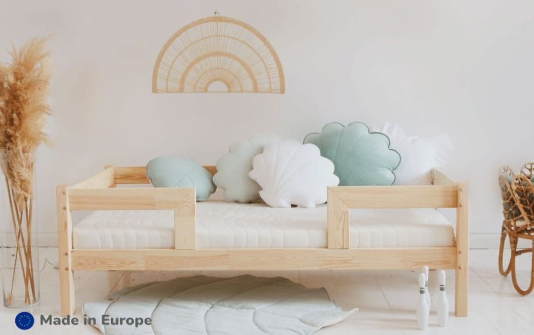 Cama 100% Madeira Pinho 190x90cm - Montessori