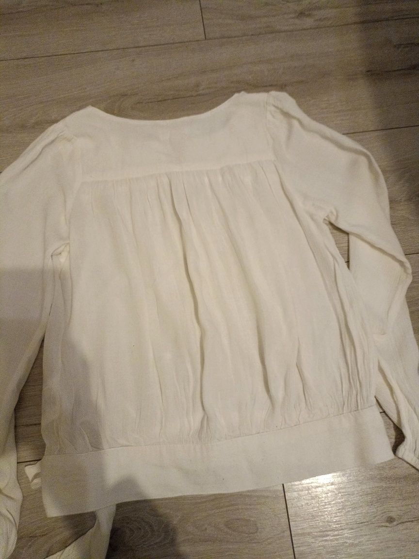 Bluza biała H&M rozmiar 152