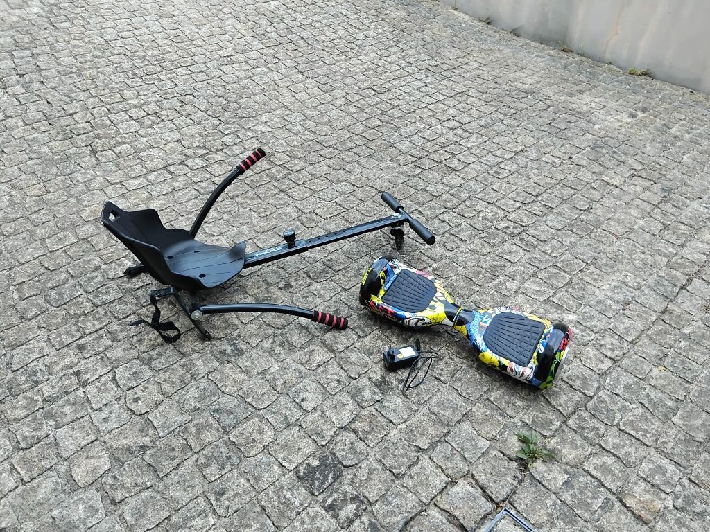 Hoverboard + hoverkart