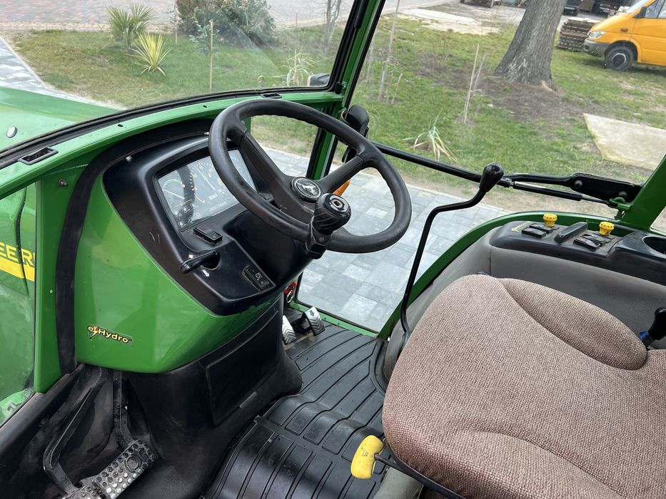 Traktor Ciągnik komuralny ogrodniczy Plug do śniegu John deere 4410