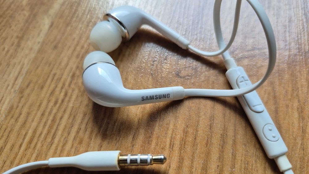 Oryginalne sluchawki Samsung jack 3.5 mm z mikrofonem