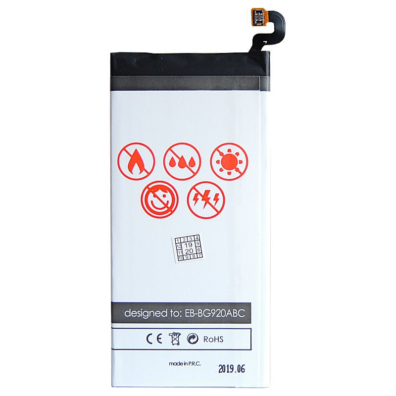 Bateria Maxximus do Samsung Galaxy S6 3000 Mah Eb-Bg920Abe