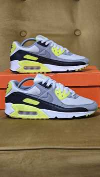 Nike Air Max 90 White Particle Grey Volt R41/26