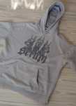 Bluza z kryształkami Serum doberman szara rozm. M