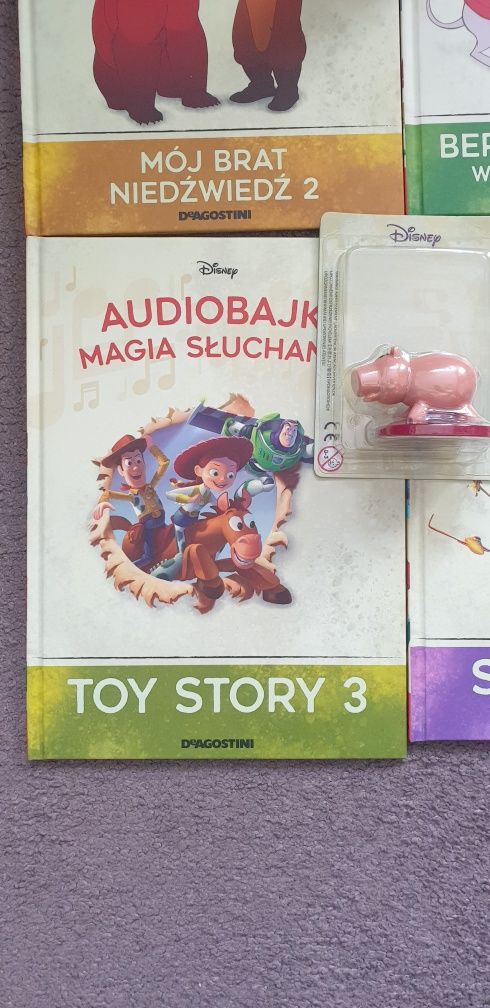 Audiobajki Disney Bernard, ralph, Toy story, mój brat niedźwiedź,