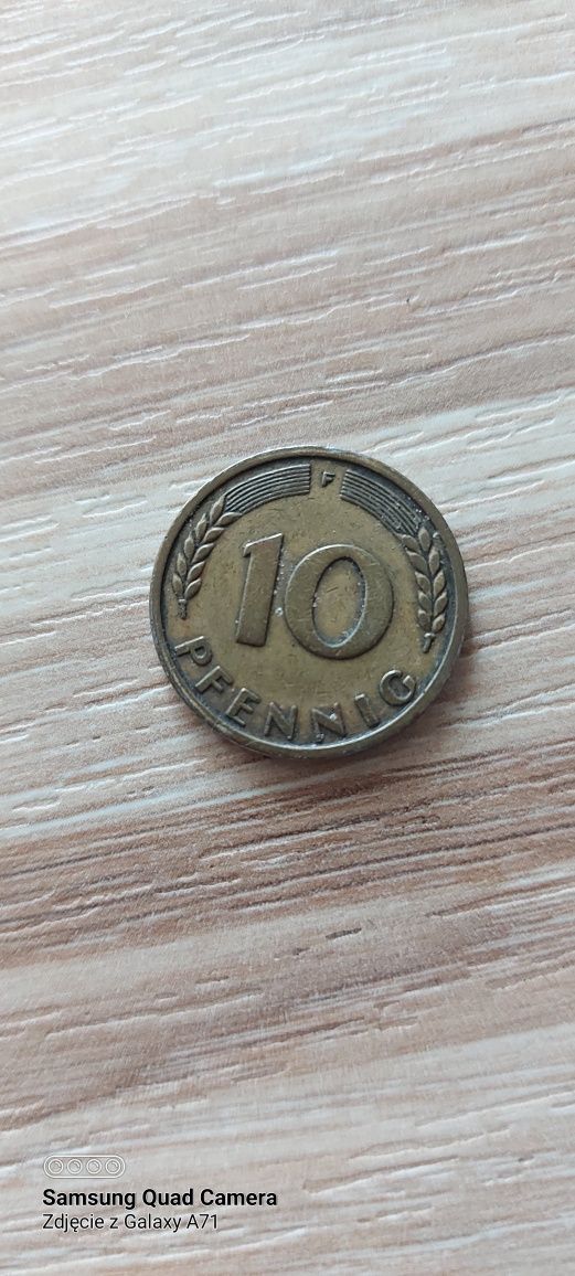 10 Pfennig 1950 r