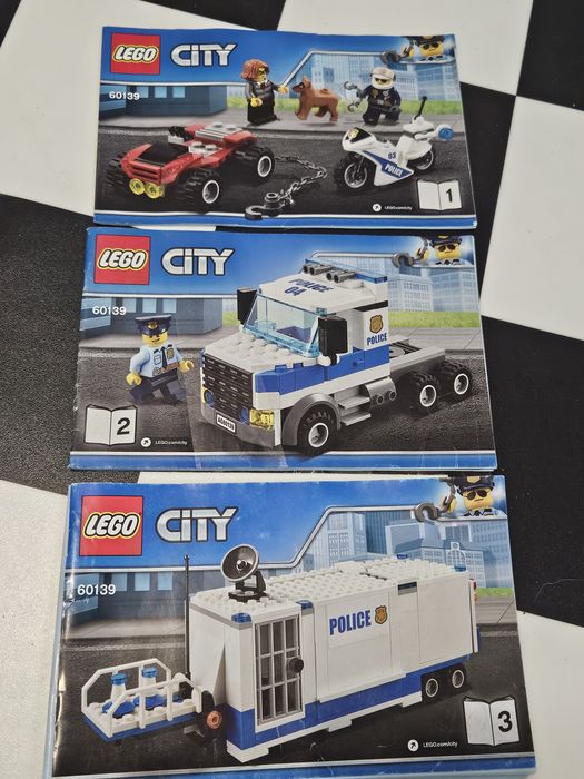 Lego City 60139 Mobilne Centrum Dowodzenia