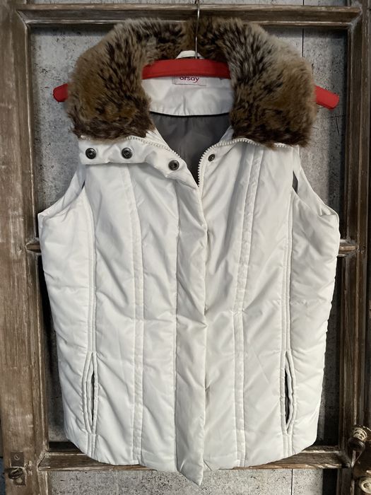 Biala kamizelka Orsay 34