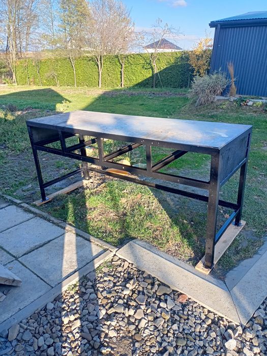 Stół warsztatowy ślusarski falbanek