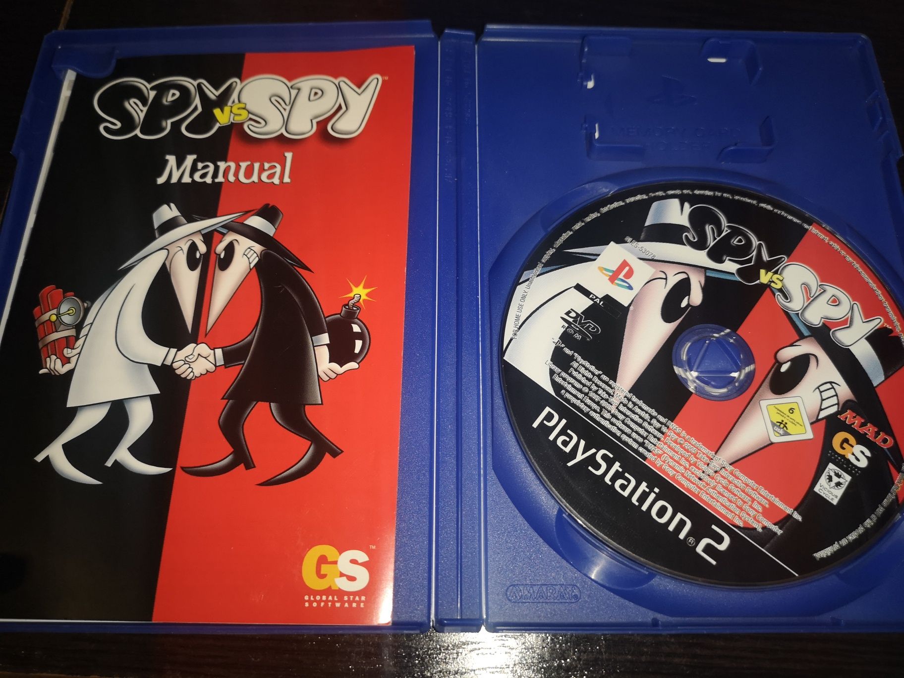 Spy vs Spy PS2 gra ANG (stan BDB) rzadkość na rynku