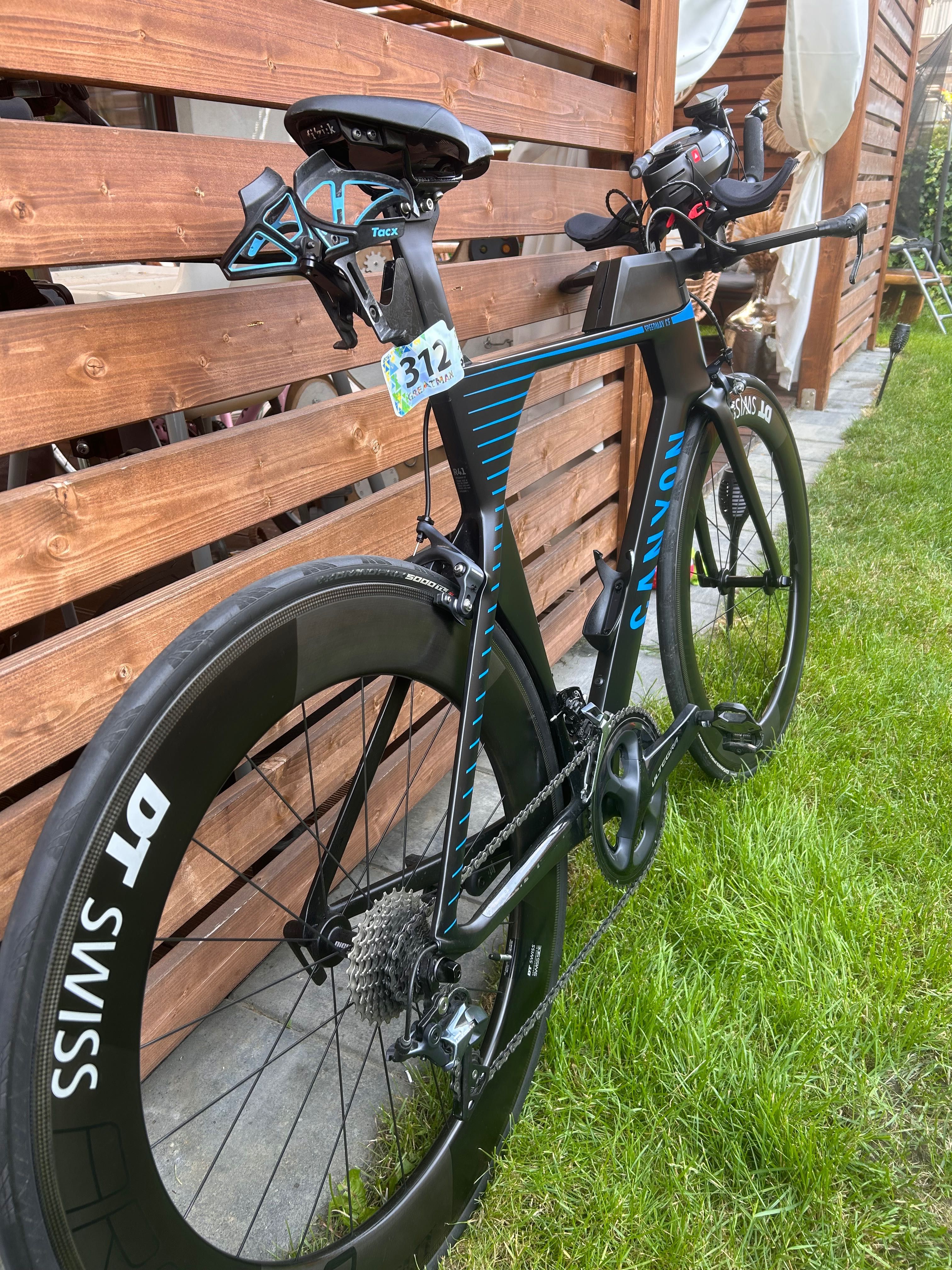 Rower czasowy (triathlonowy) Canyon speedmax CF 8.0 SL