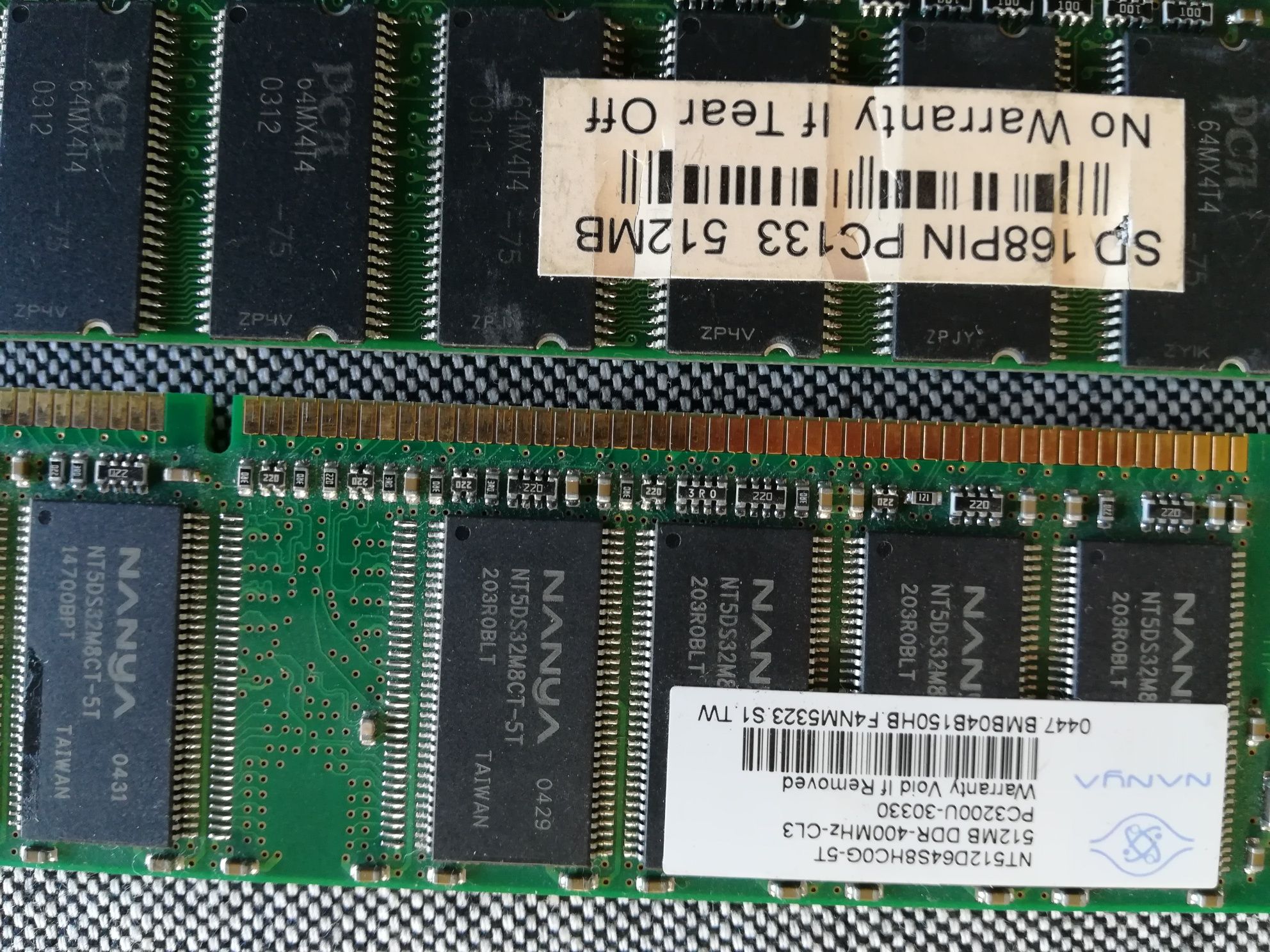 Memorias RAM PC