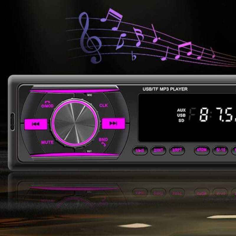 Auto-rádio 1DIN SWM D3106 Bluetooth Preto