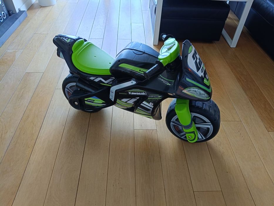 Chodzik, motorek biegowy dla dzieci - Kawasaki motor