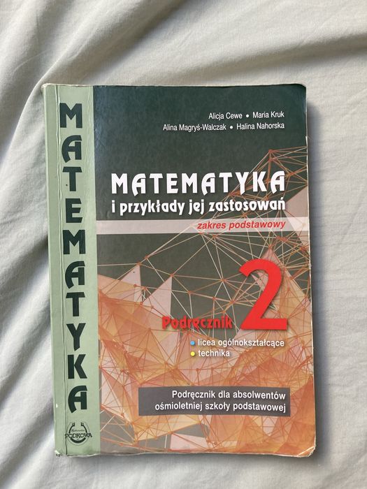 Matematyka podrecznik 2 podkowa zakres podstawowy