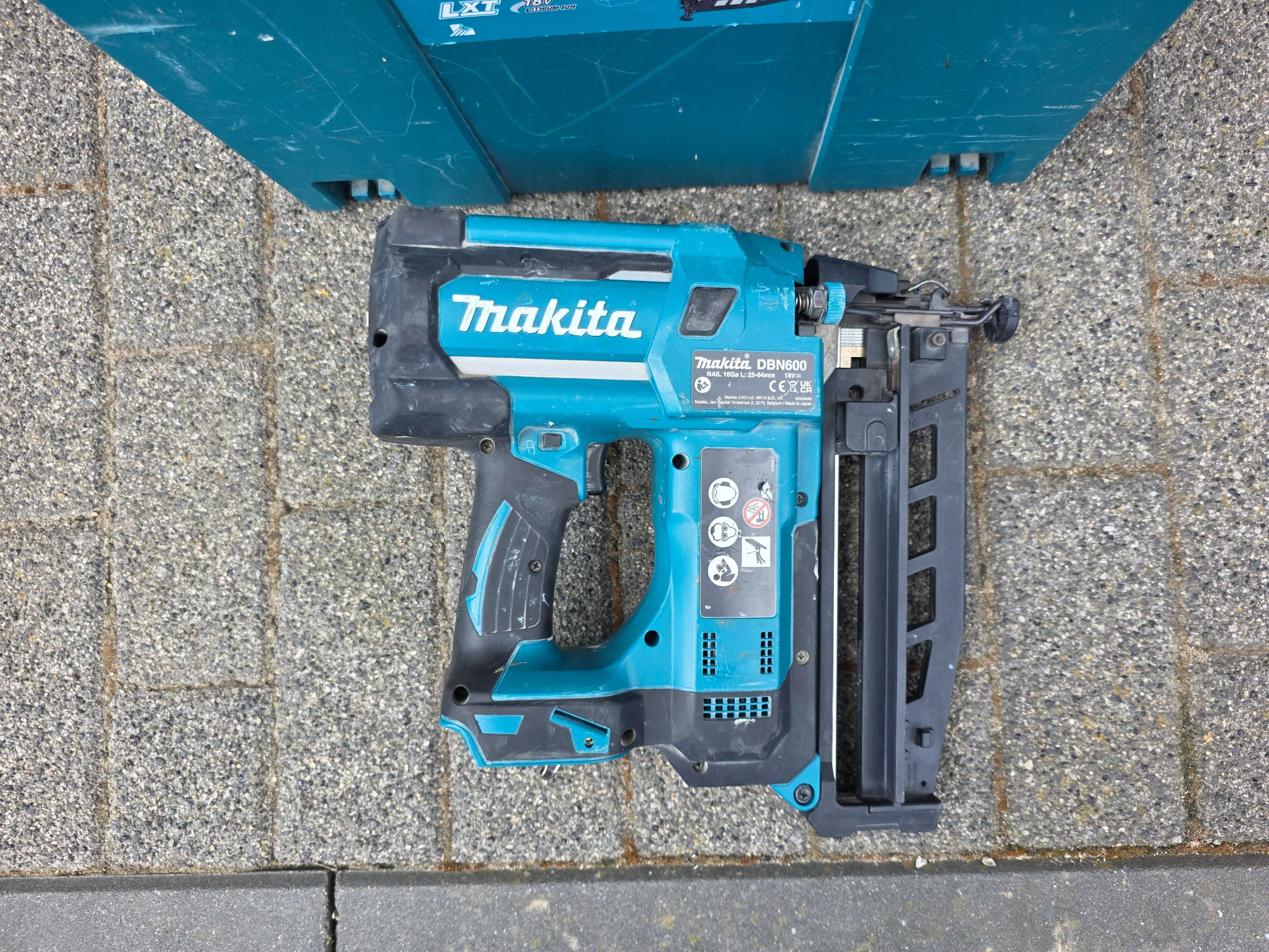 Gwoździarka sztyfciarka akumulatorowa Makita DBN600 18V