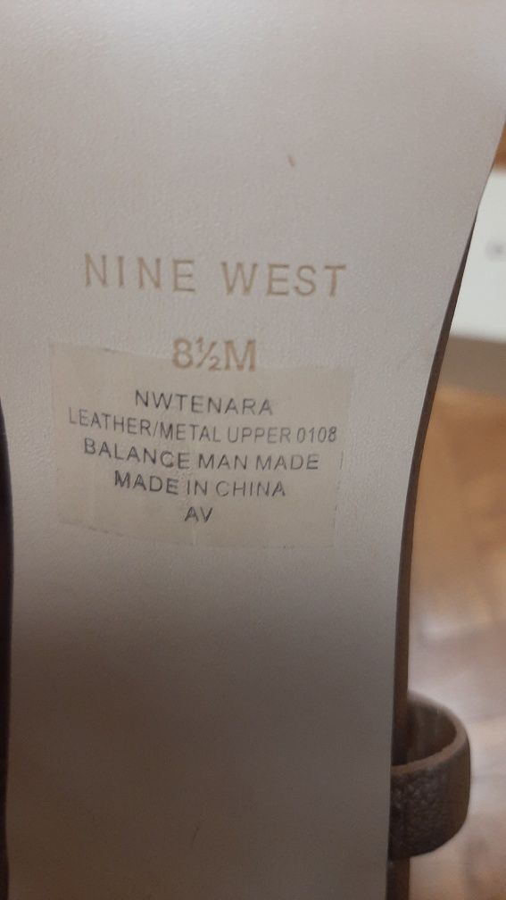 Босоножки женские фирмы NINE WEST