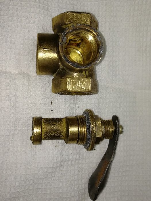 Кран 3-х ходовой КРТП ду20 (совдеповский)НОВЫЙ