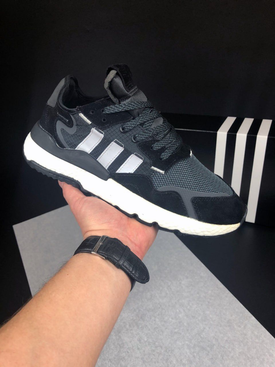 Кросівки чоловічі Adidas Nite Jogger Кроссовки мужские