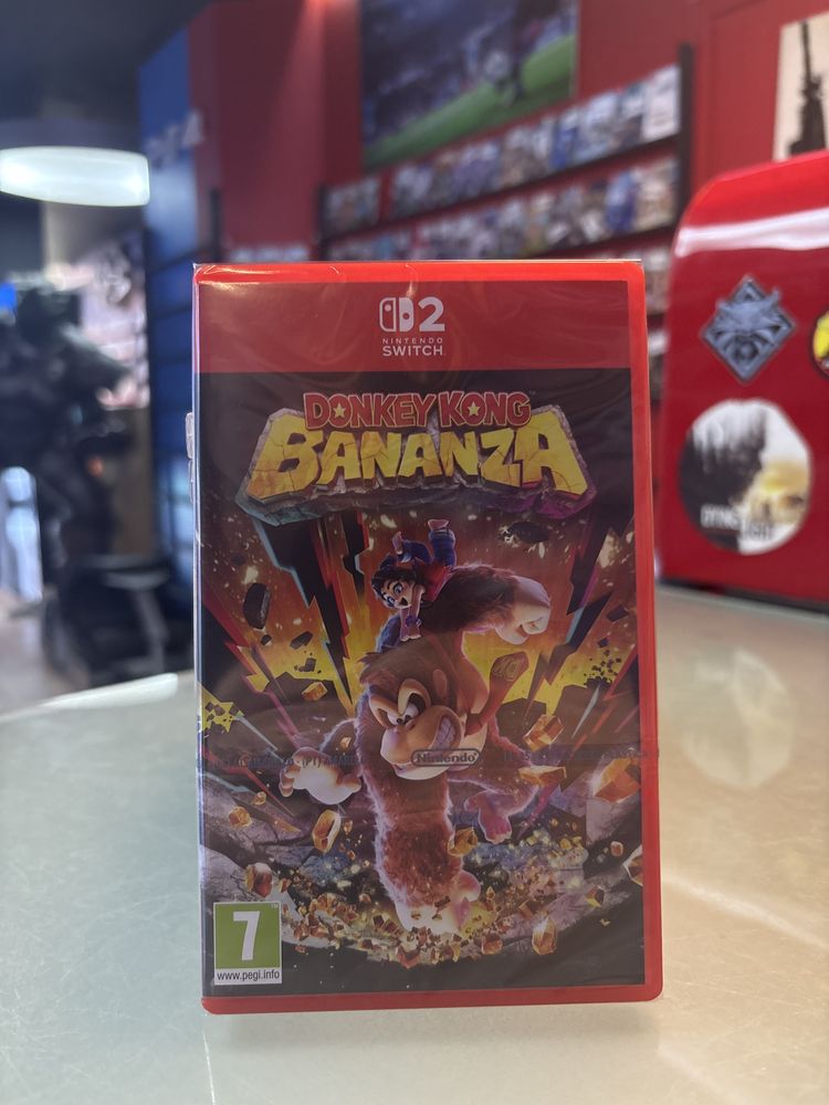 Donkey Kong Bananza Nintendo Switch 2 Nowa w Folii