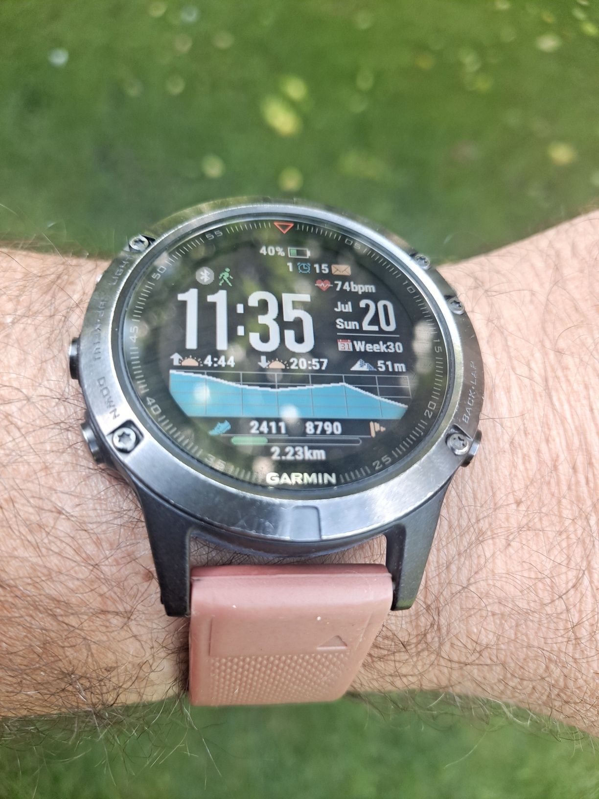 Garmin- zegarek Fenix 5 Premium