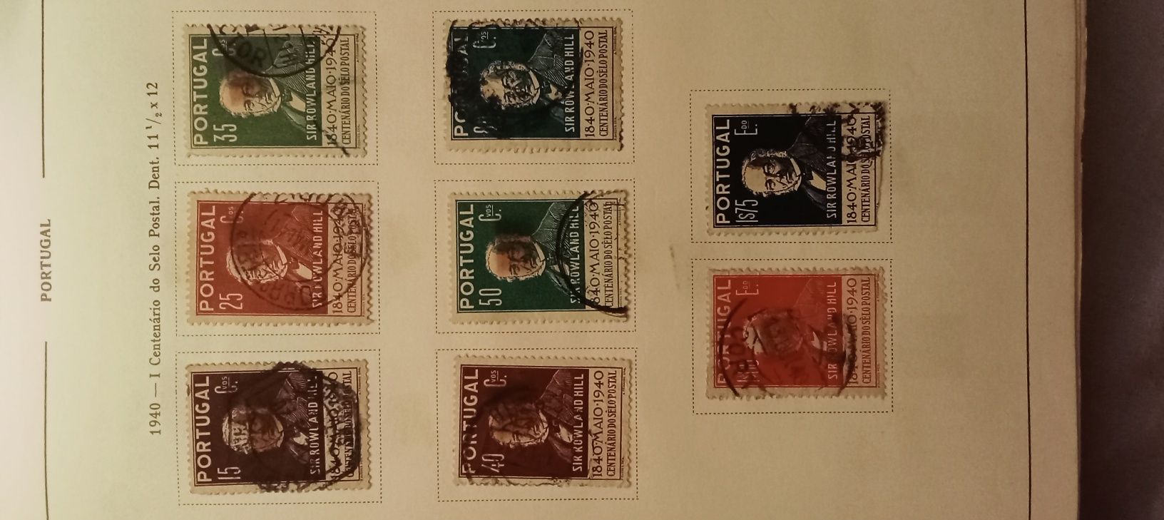 Vendo selos antigos