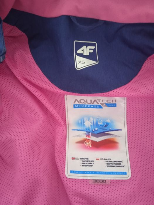 Wiosenna Kurtka damska 4 F aquatech 3000