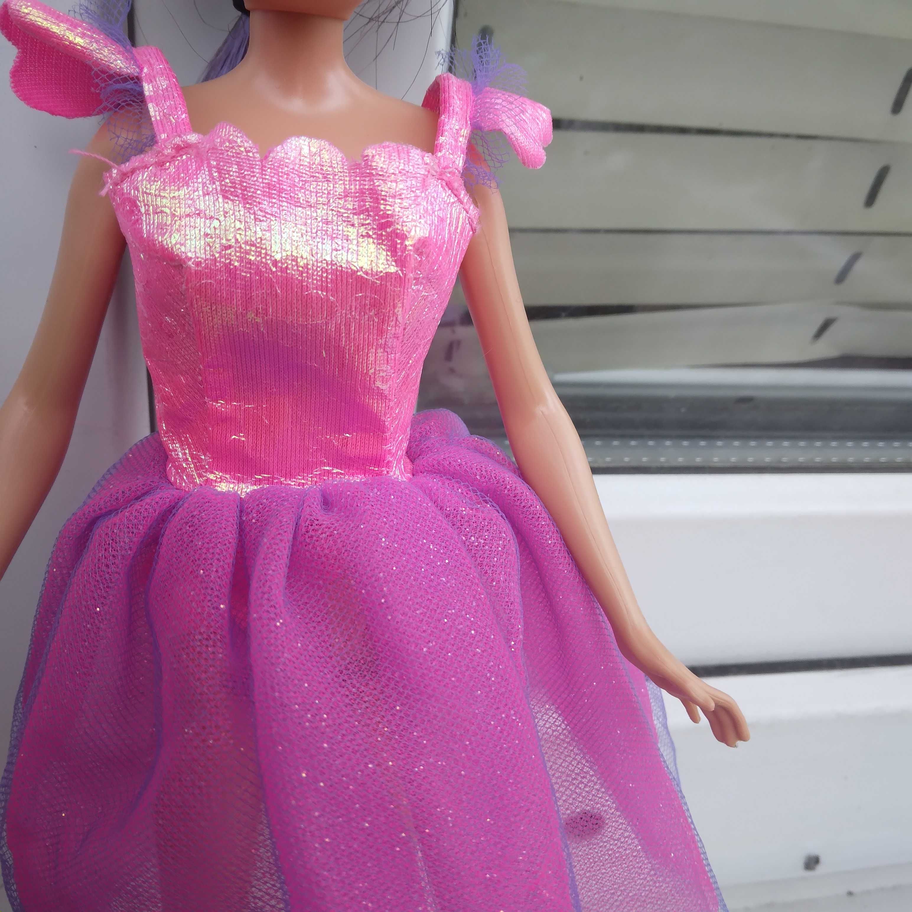 Ubranka  sukienka balowa dla lalki Barbie Genuine