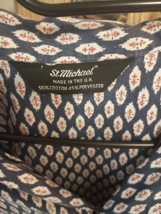 Koszula Męska St. Michael 55% Bawełna