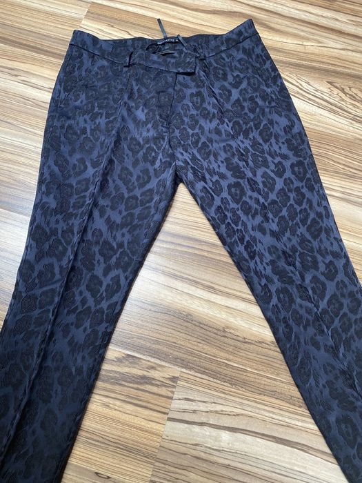 Bardzo Eleganckie spodnie na kant Expresso 44 granat/czrne