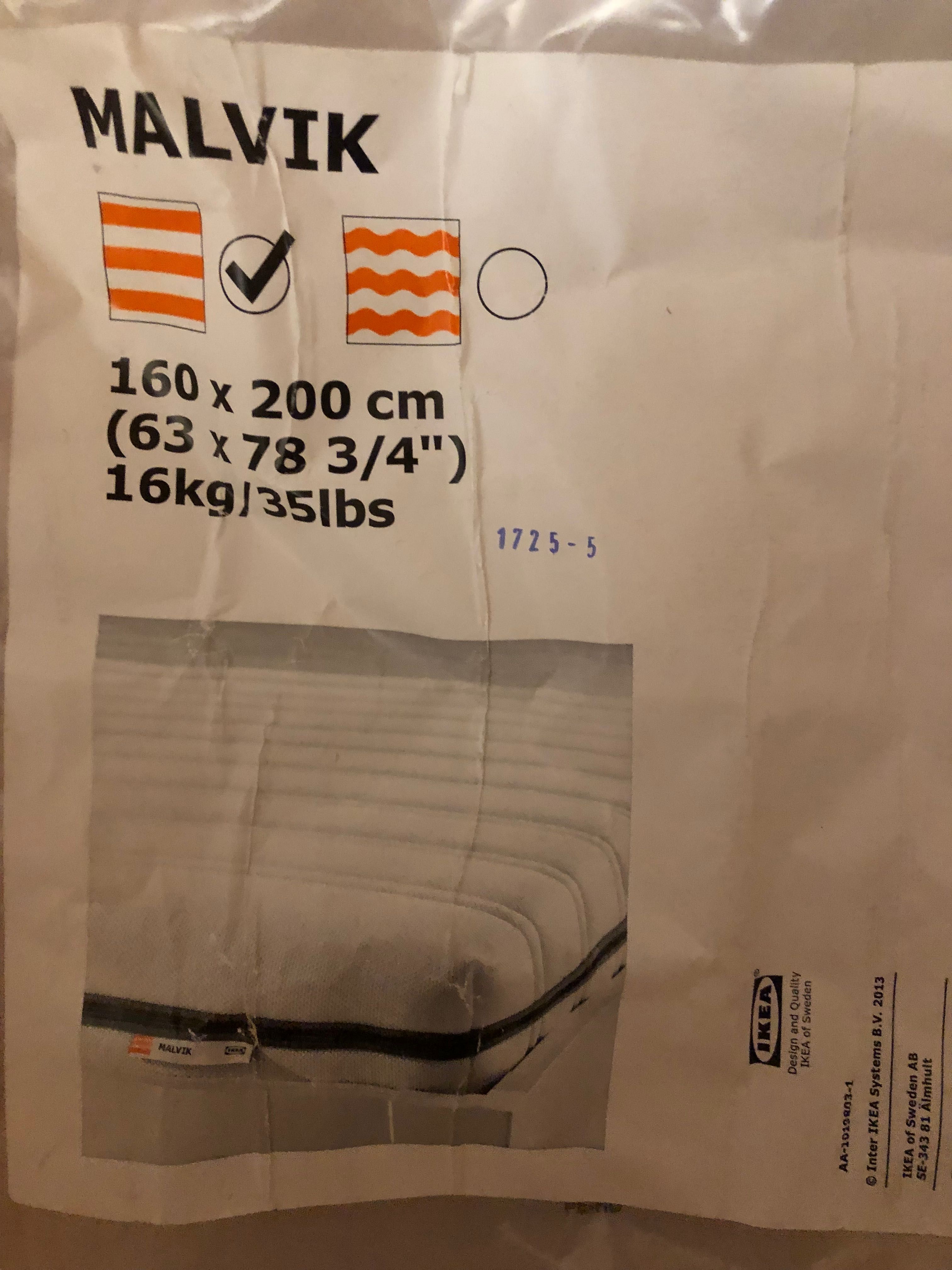 Materac na łóżko Ikea