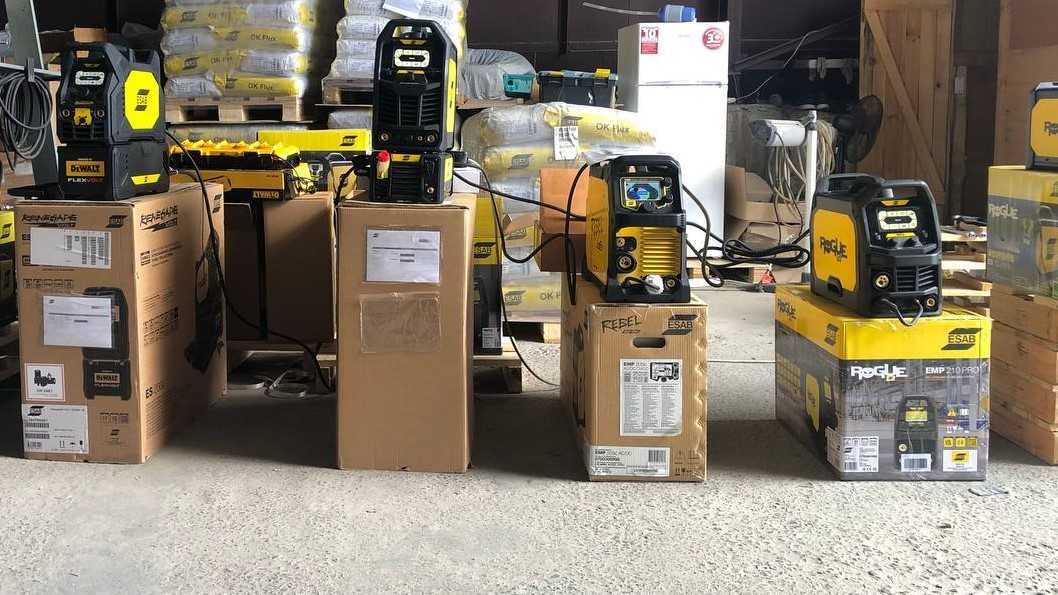 РОЗПРОДАЖ! Зварювальний апарат аргонодуговий ESAB Rogue ET 200iP Pro.