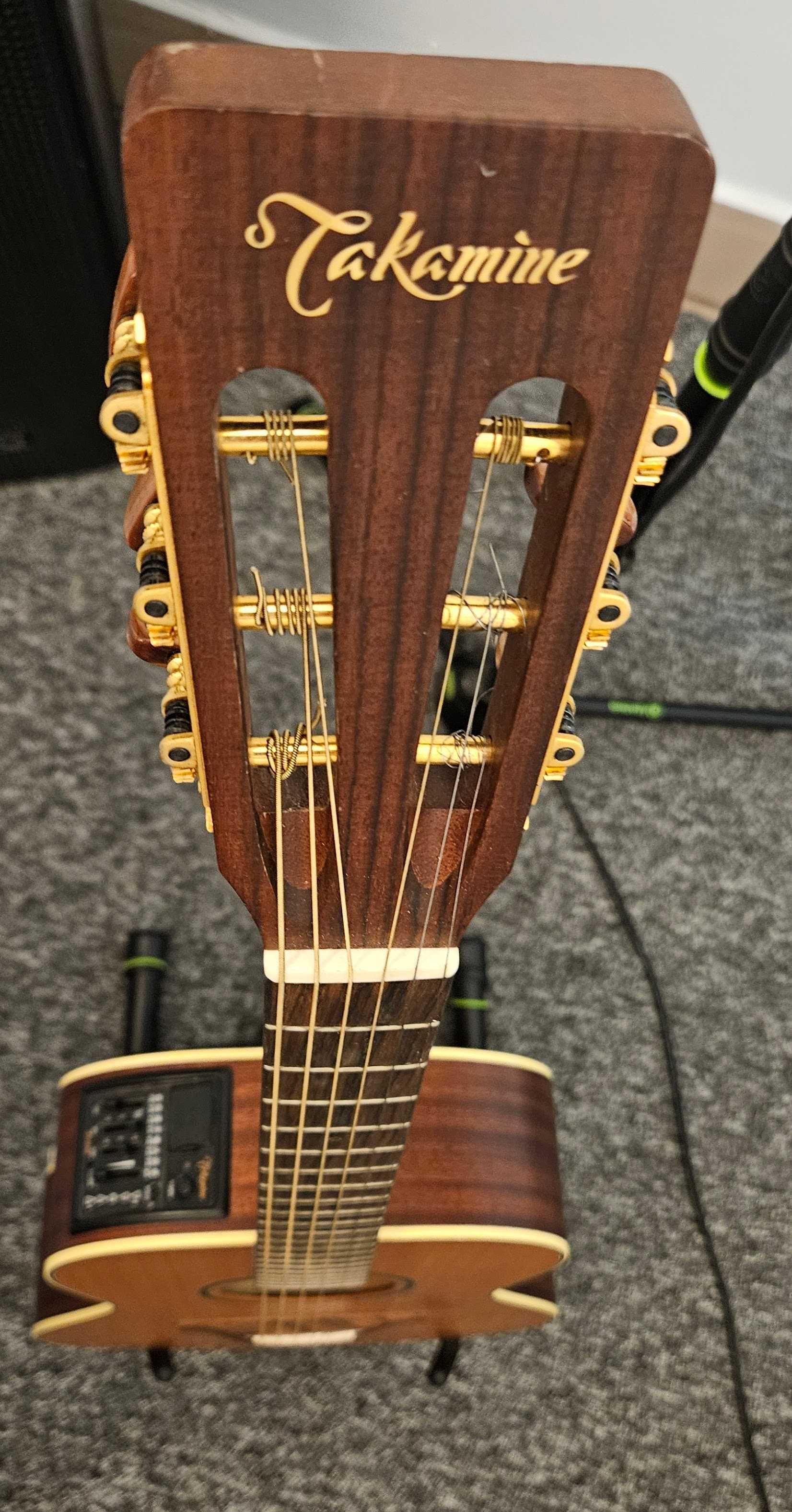 Takamine P3NY - Gitara prof. elektro akustyczna parlor futerał twarty