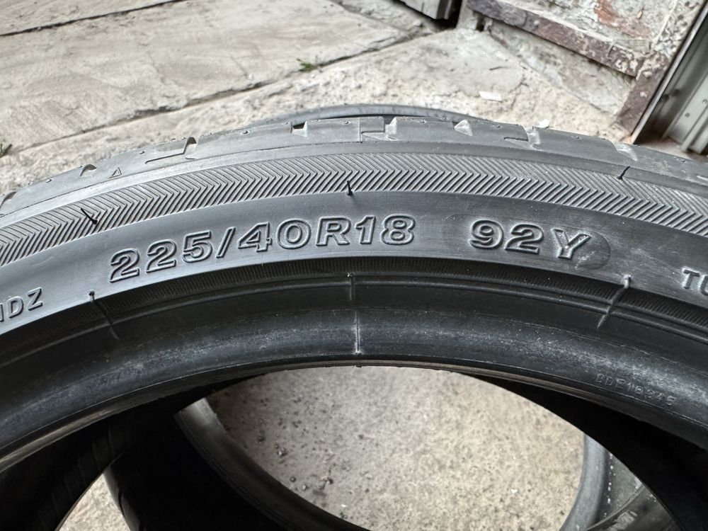 4x Bridgestone Potenza S001 225/40/18 2x6mm 2x5mm Wysylka