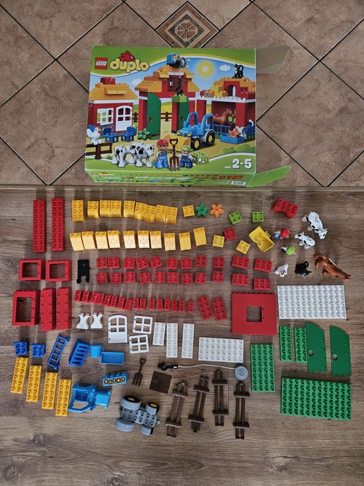 Zestaw klocków Lego Duplo 10525 duża farma
