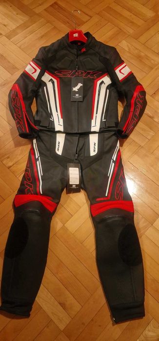 Kombinezon skórzany motocyklowy  SPYKE 2-czesciowy / shima alpinestars