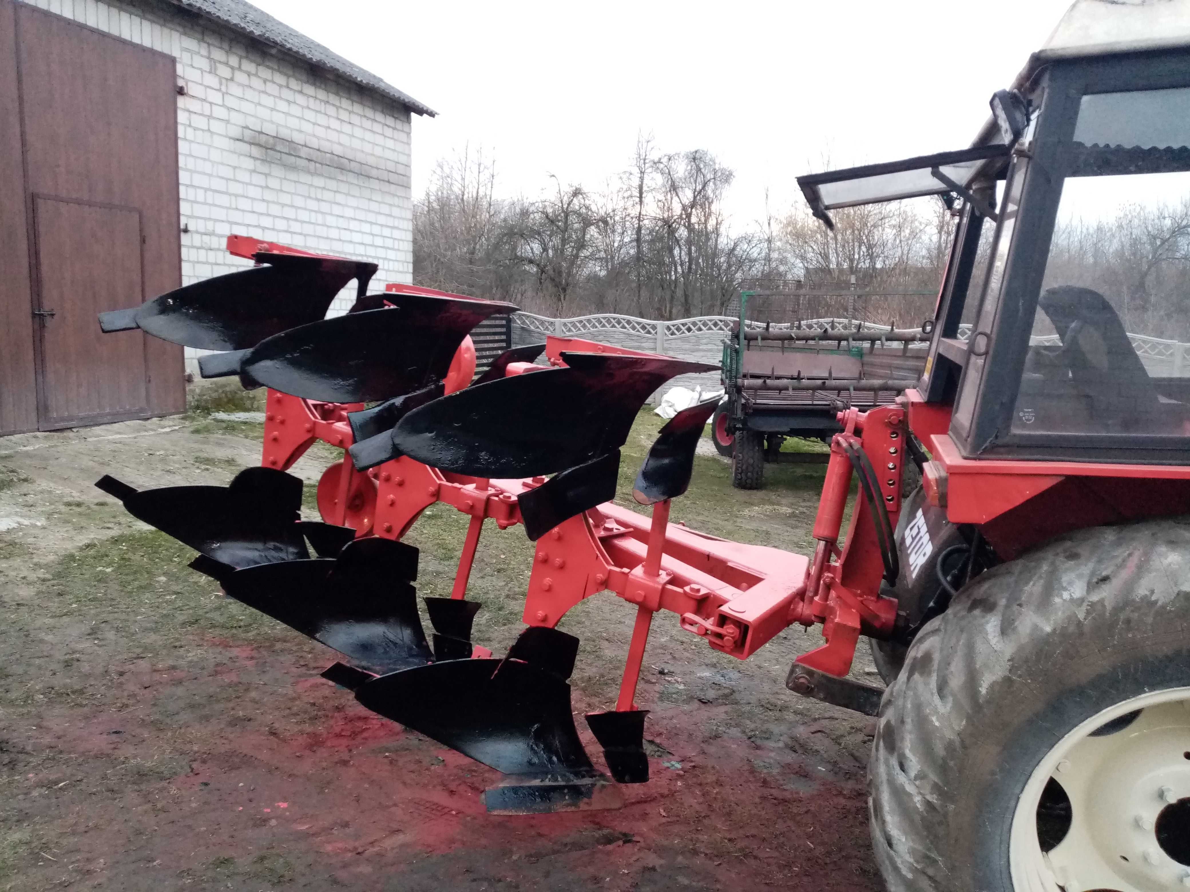 Pług 3 skibowy obrotowy muller