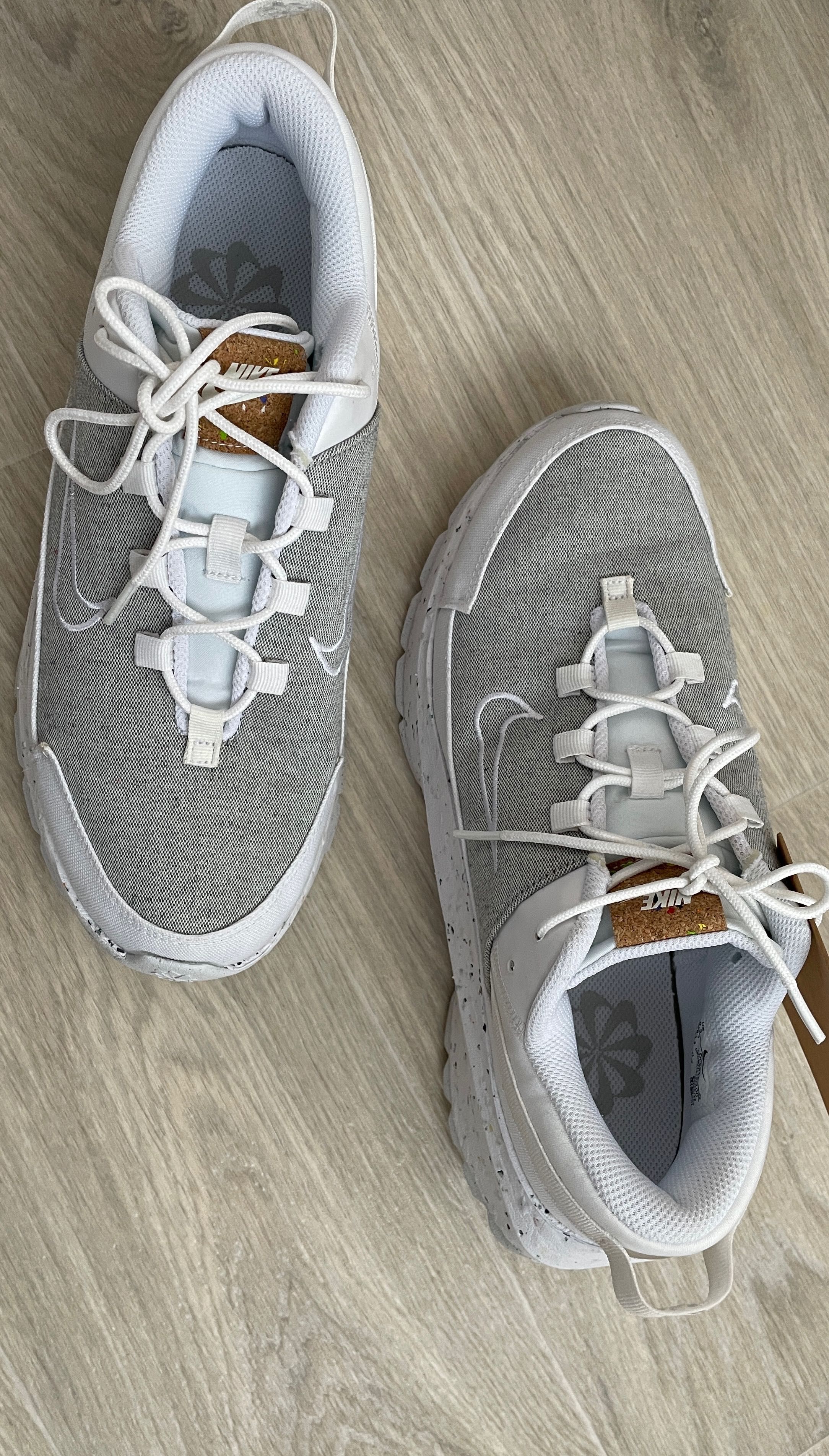 Кроссовки Nike Crater Remixa Grey/White 43EUR (27,5см) DC6916-100