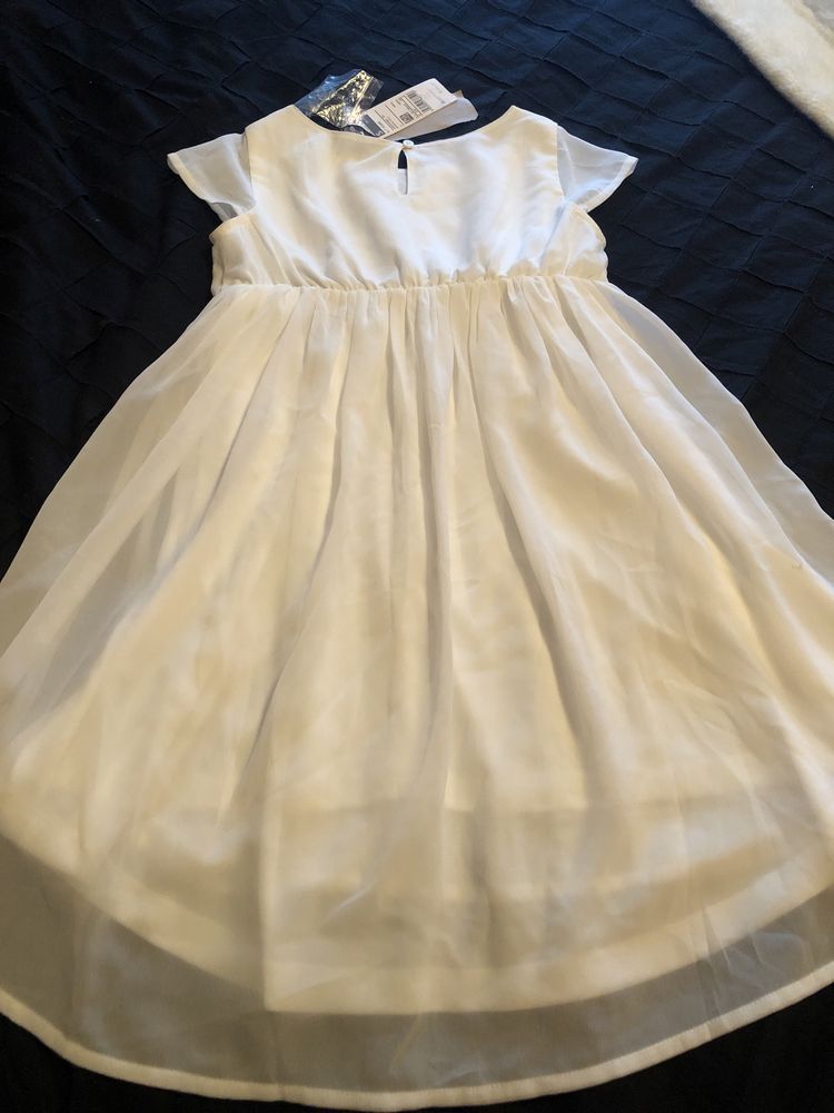 Vestido Sisley t6/7 anos