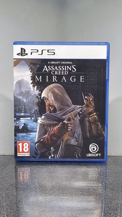 Assassin's Creed Mirage PS5 PlayStation 5 com DLC bónus