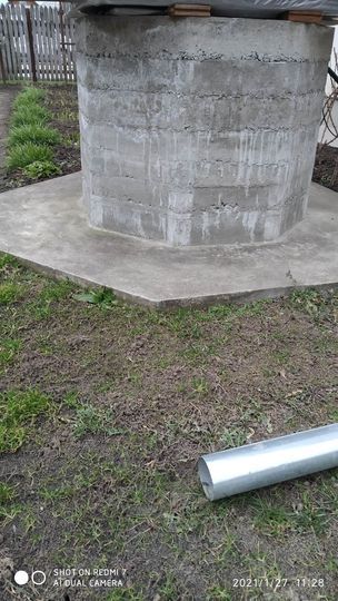 форма для заливки криниці