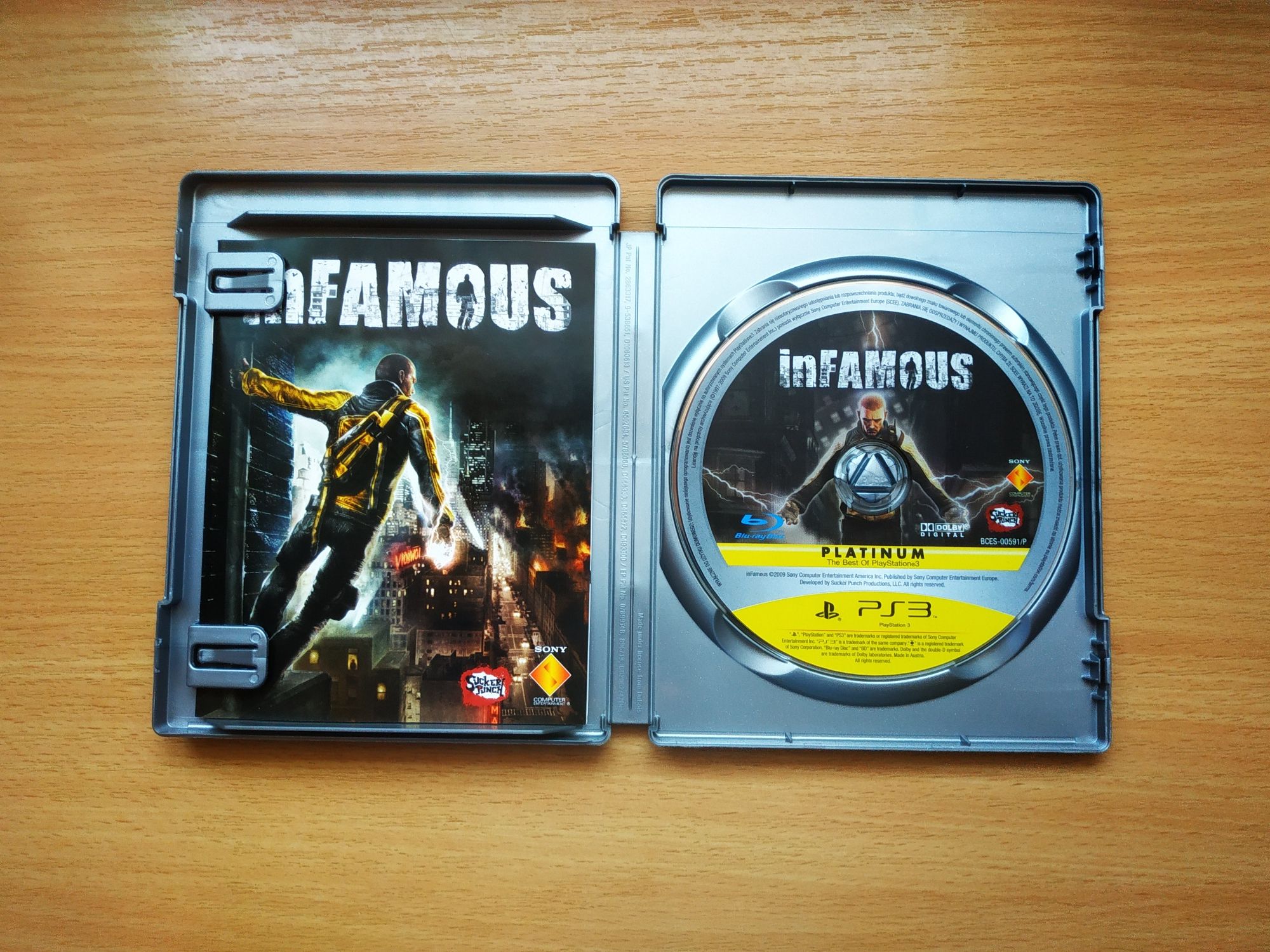 Infamous ps3, pl, stan bardzo dobry, możliwa wysyłka przez olx