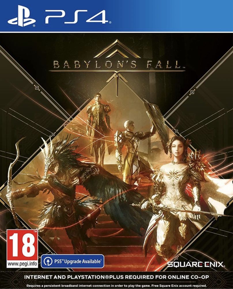 Babylon's Fall PS4 (англ. версия) диск гра рольова Sony Playstation