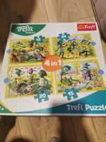 Puzzle Trefl Treflik 4w1