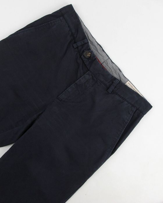 BRUNELLO CUCINELLI чоловічі сині штани чіноси. Оригінал. 46 (S)
