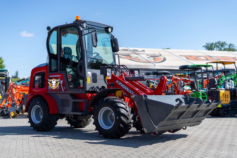 Ładowarka przegubowa udźwig 1500 kg + osprzęt + euroramka + leasing