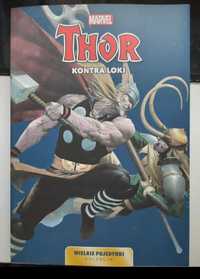 Marvel Thor kontra Loki komiks